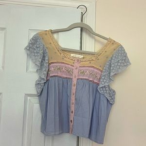 Loveshackfancy blouse